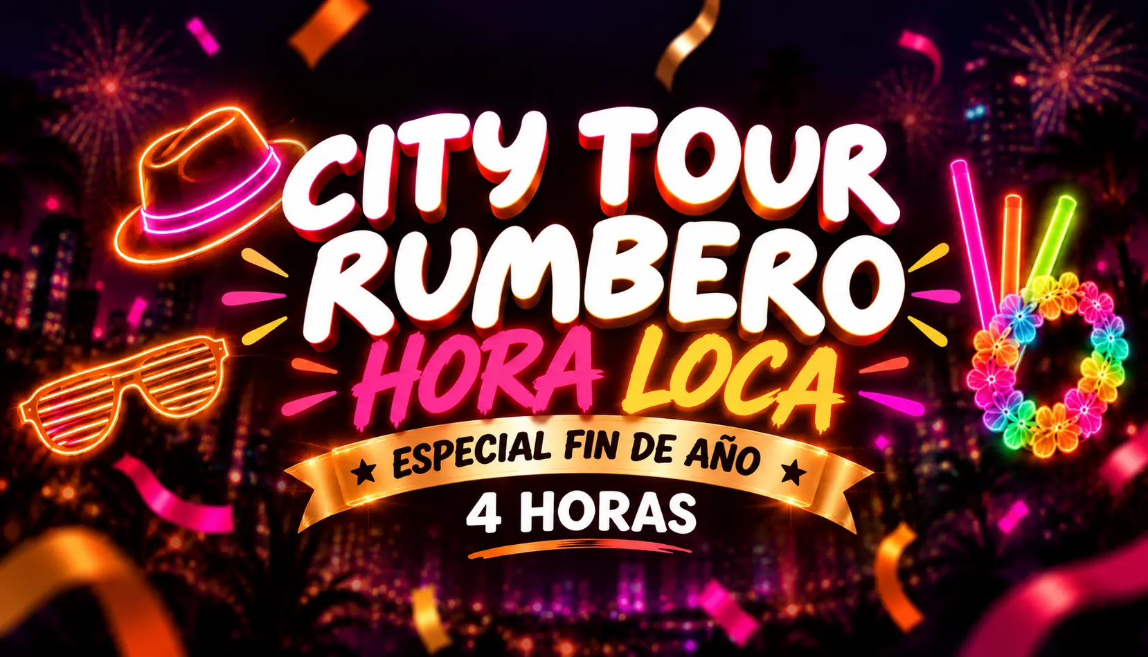City Tour Rumbero 4H + Hora Loca